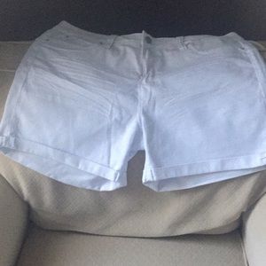 White Shorts